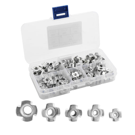Multifunctional 90PCS Captive T Nut Socket Screws Kits