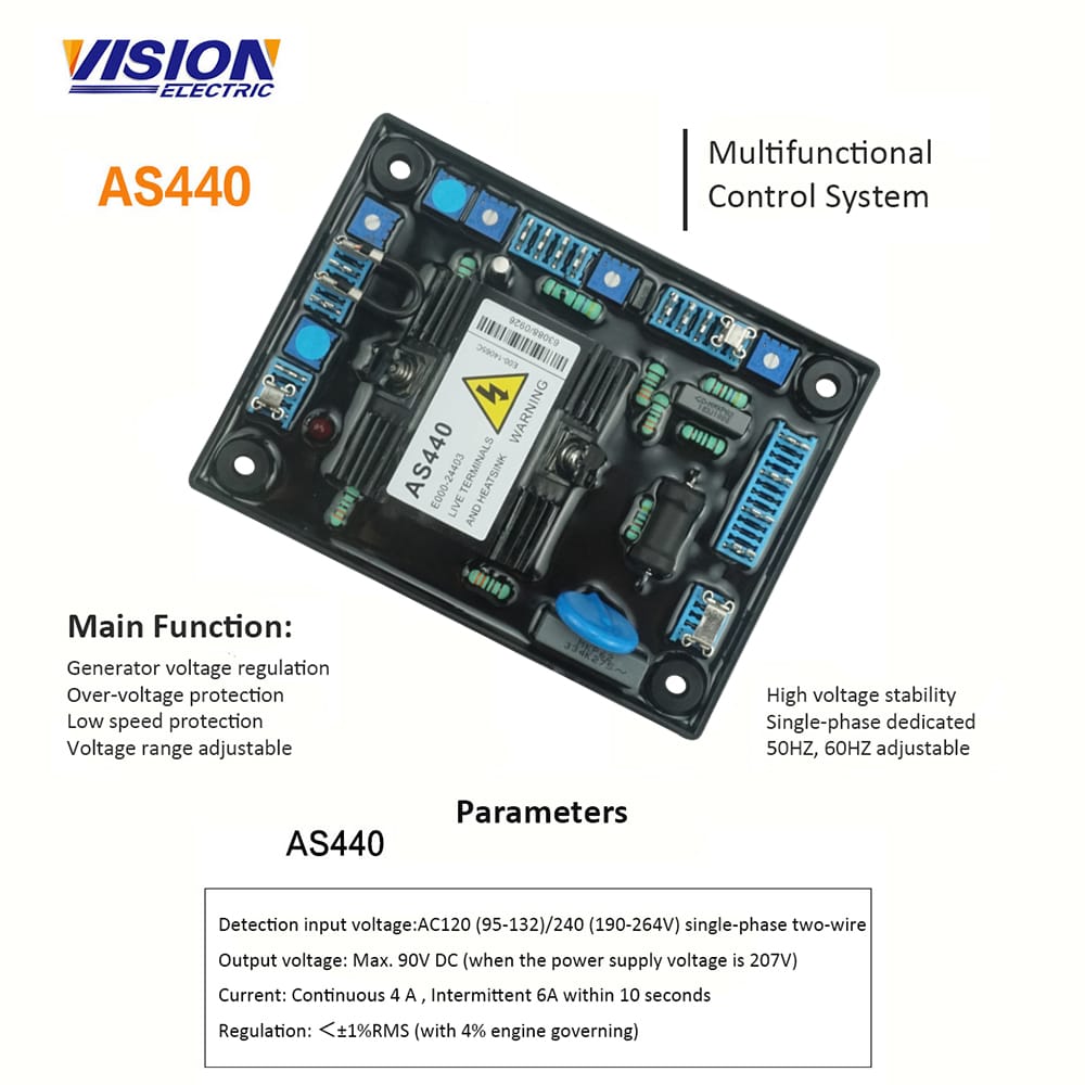 AVR AS440 Automatic Voltage Regulator High Performance