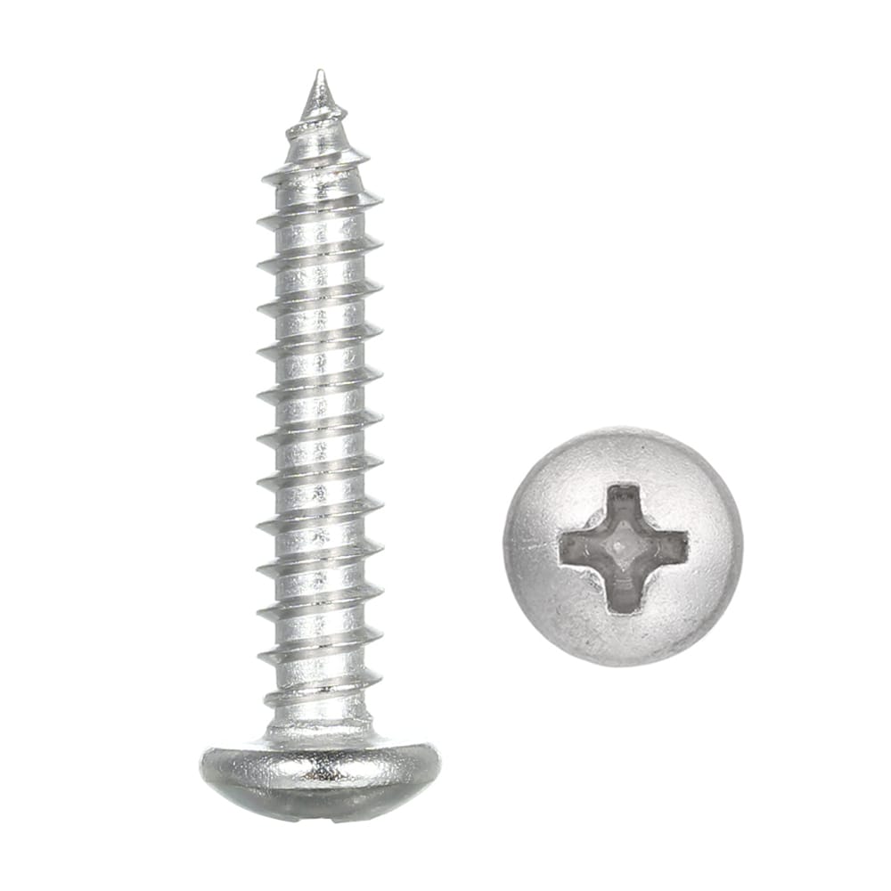 A2 DIN7981 #10 4.8mm 304 Stainless Steel Screw Countersunk - 4.8mmx25mm