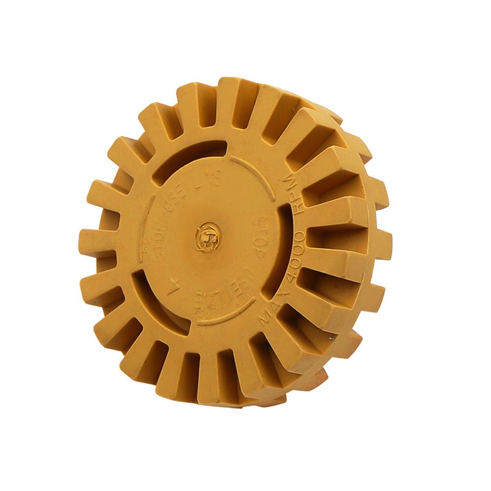 4 inch Pneumatic Rubber Remover Wheel Car Decal and Sticker - 25mm