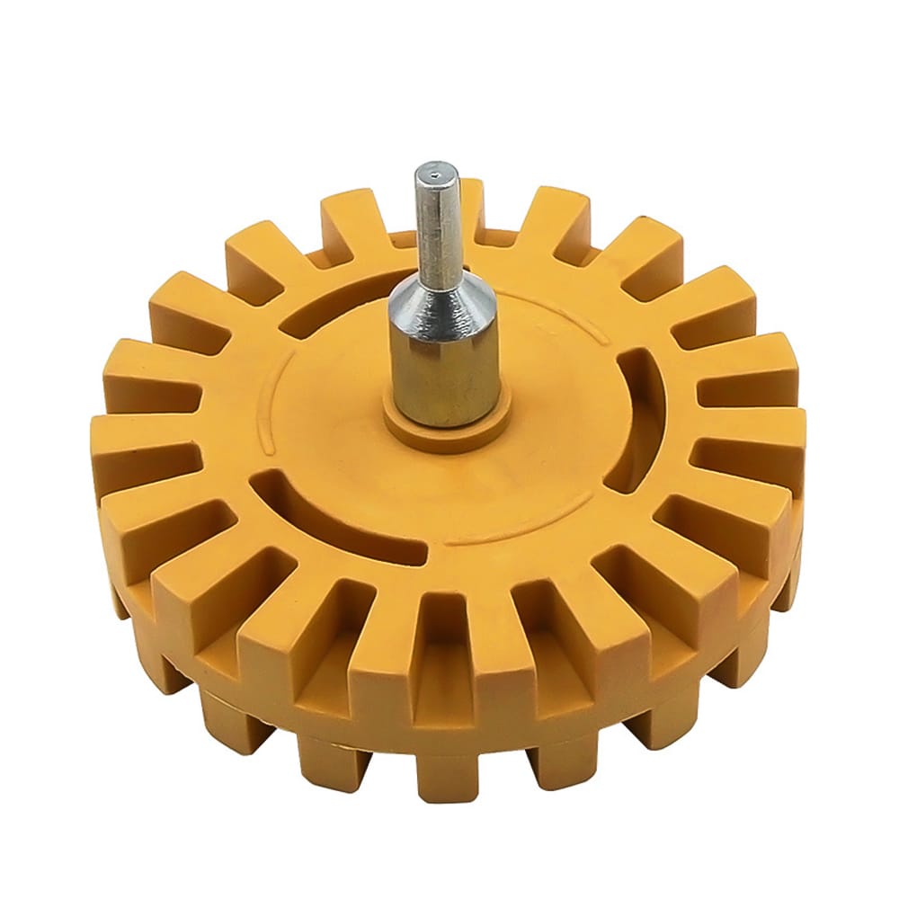 4 inch Pneumatic Rubber Remover Wheel Car Decal and Sticker - 25mm