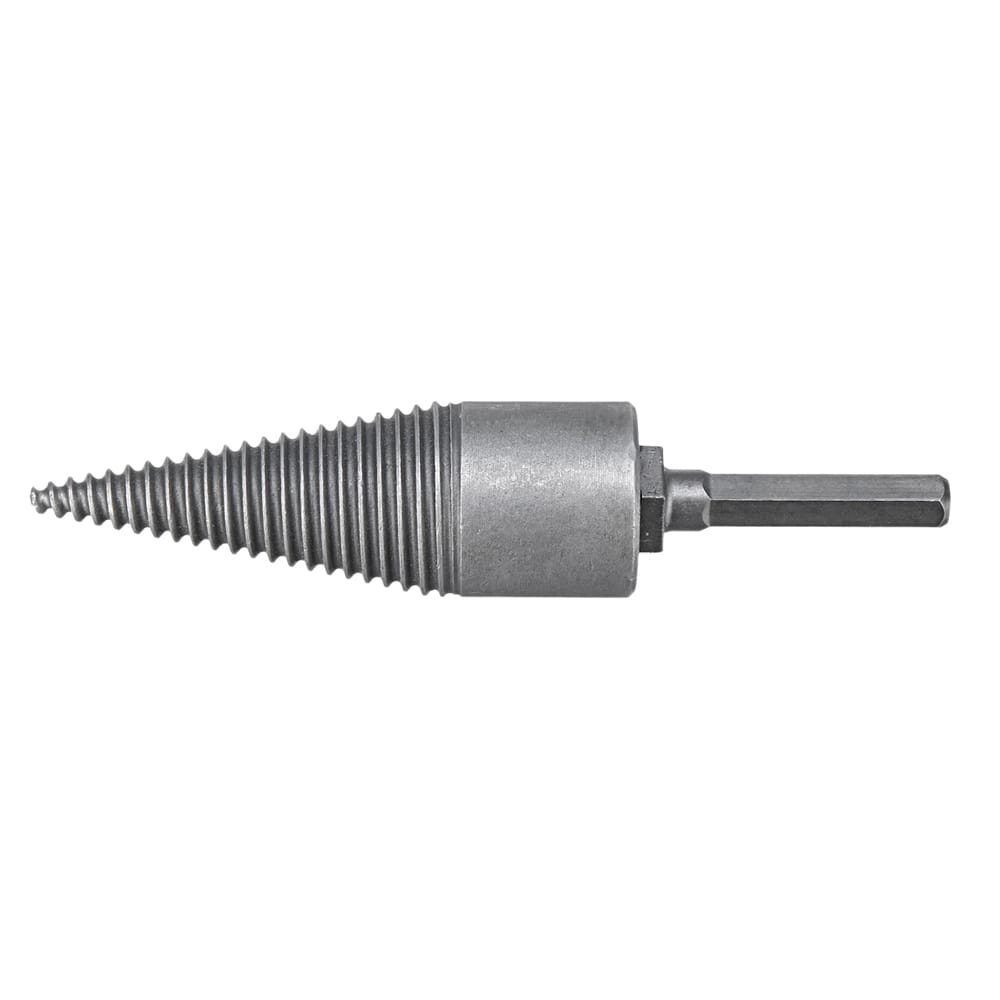 Log Wood Splitting Electric Hammer Drill Bit Splitter Cone - Hex shank