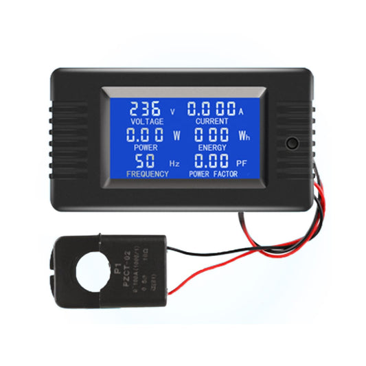 AC Digital Display Power Monitor Meter Voltmeter Ammeter - Open CT