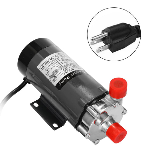Beer Home Brewing Stainless Steel Magnetic Pump Homebrew - US Plug