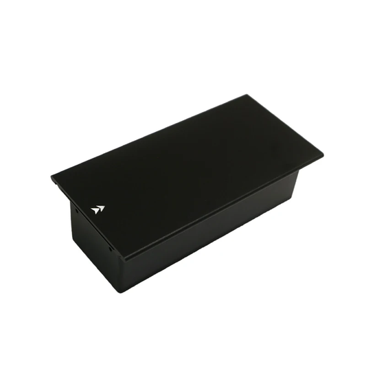 Desktop Sliding Socket 2 UK plug with USB A&A charging with 1.8m power cable