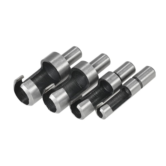 Cylinder Type Round Shank Wood Plug Cutter Set Cork Drill - Cylinder Type