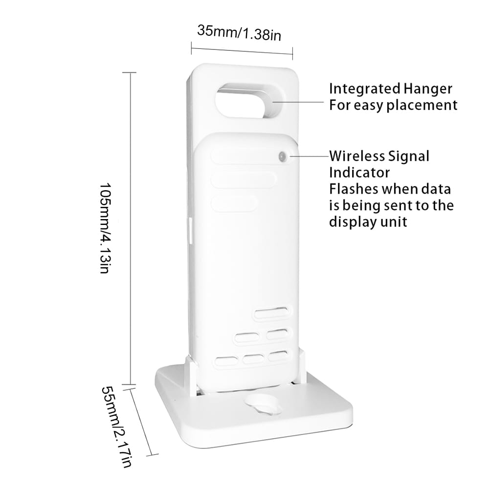 Outdoor Temperature Sensor Wire-less Silent Remote Sensor
