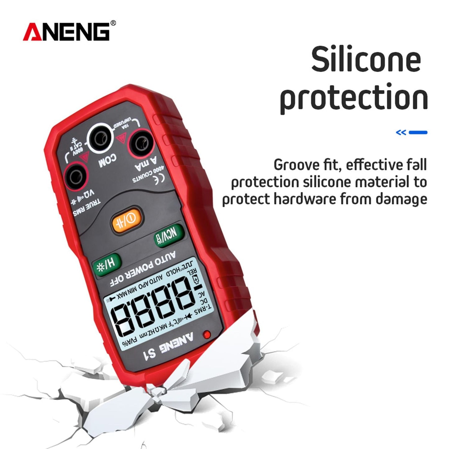 ANENG Digital Multimeter Portable Multimeter 4000 Counts