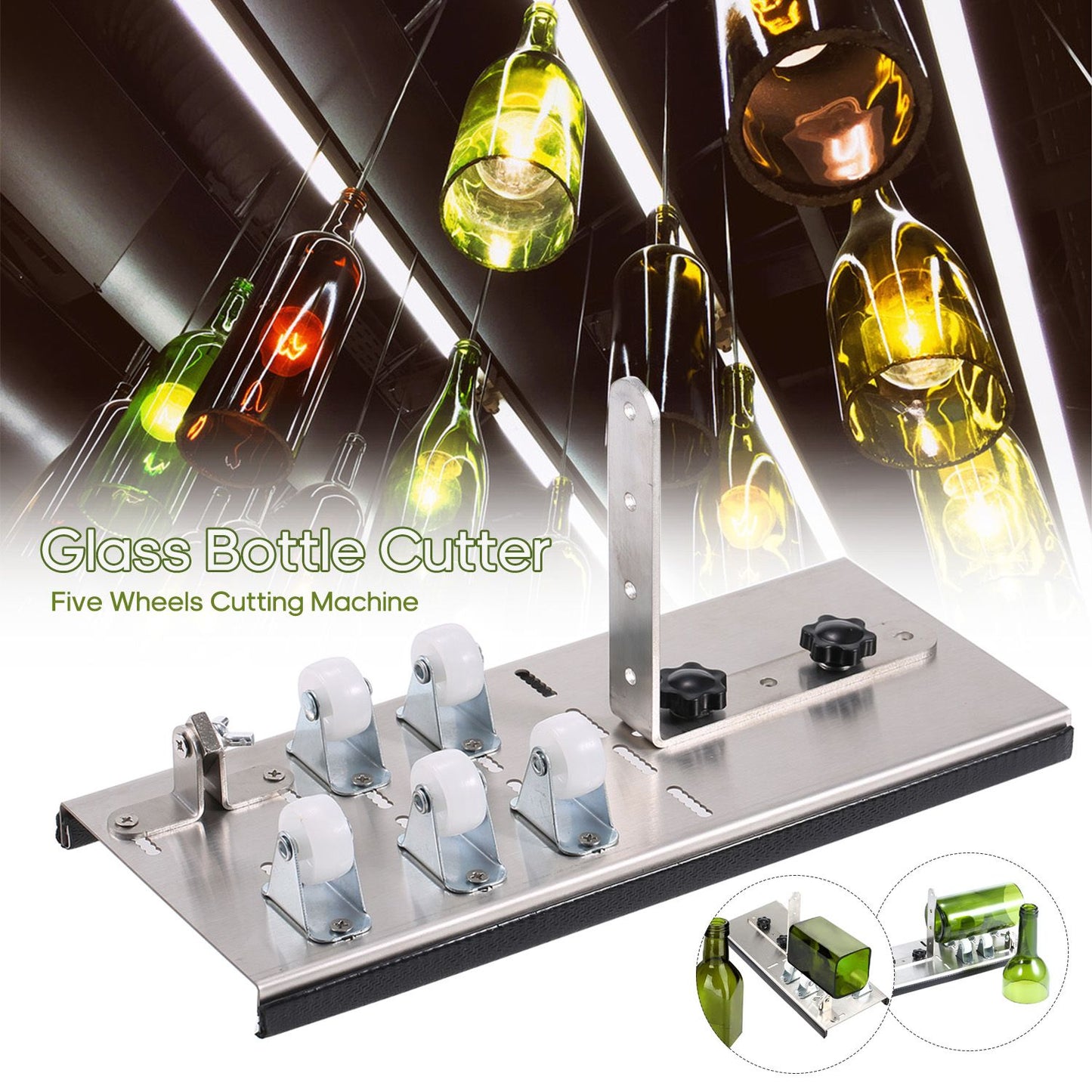 Glass Bottle Cutter Stainless Steel DIY Tool Wine Beer