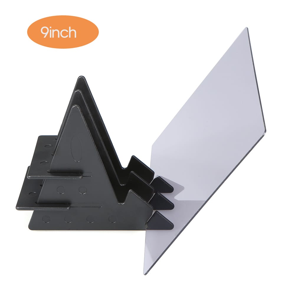 Painting Sketch Assistant Optical Copy Painting Tool Drawing - 9inch(transparent black)