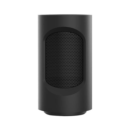 Mini Household Office Shaking Head Desktop Radiator Warmer Electric Heater Warm Air Blower (Black)