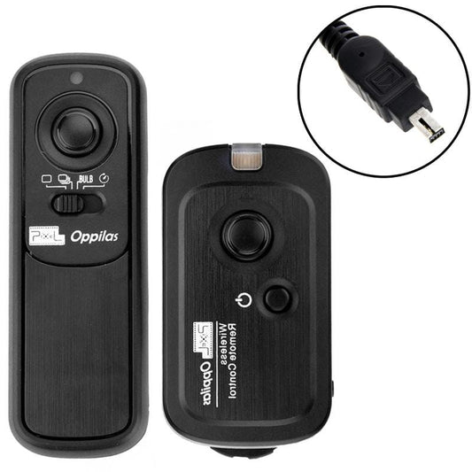 Pixel Oppilas 2.4GHz Wireless Shutter Remote Control for Nikon DSLR D80 / D70s (Black)