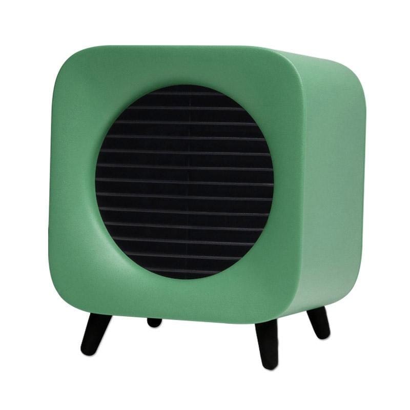Dormitory Whole House Warm Desktop Smart Heater CN Plug, Colour: Popular Green