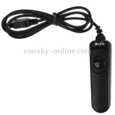Meyin RS-801/DC1 Remote Switch Shutter Release Cord for Nikon DSLR D80,D70s (Black)
