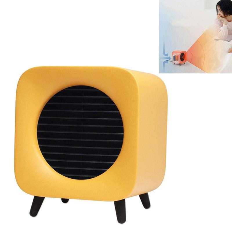 Dormitory Whole House Warm Desktop Smart Heater CN Plug, Colour: Warm Yellow
