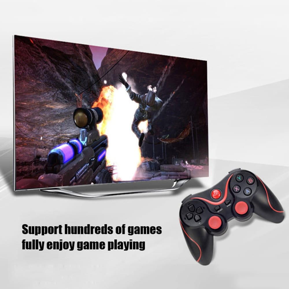 Wireless BT Gamepad Joystick No Driver for Android IOS Phone - Game center mode