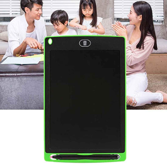 CHUYI 8.5 inch LCD Writing Tablet Electronic Graphic Board E Writer Paperless Digital Drawing Notepad for Home Office Writing Drawing (Green)
