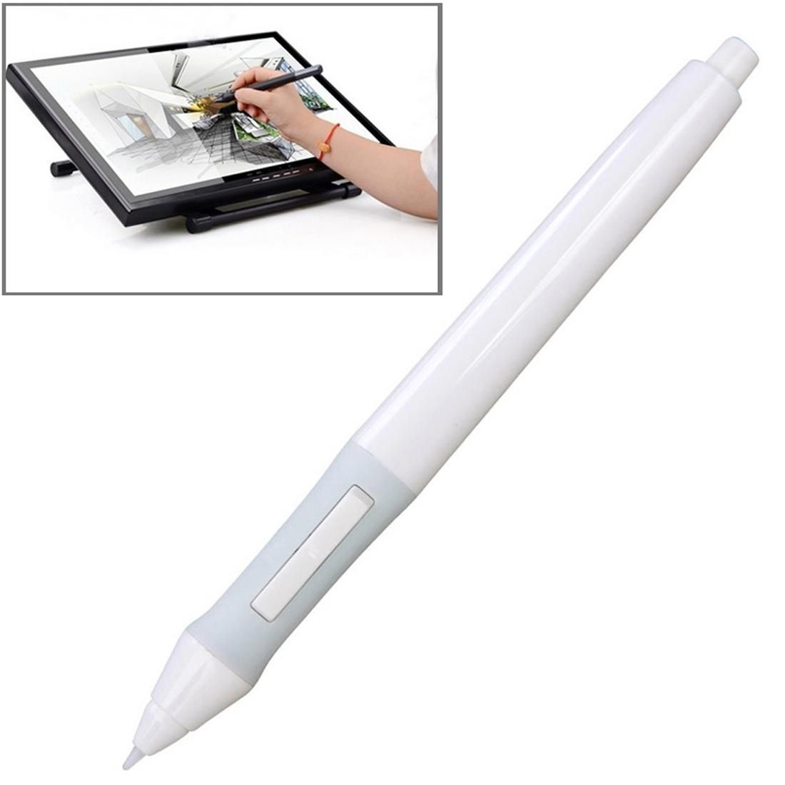 Huion PEN-68 Professional Wireless Graphic Drawing Replacement Pen for Huion 420 / H420 / K56 / H58L / 680S Graphic Drawing Tablet (White)