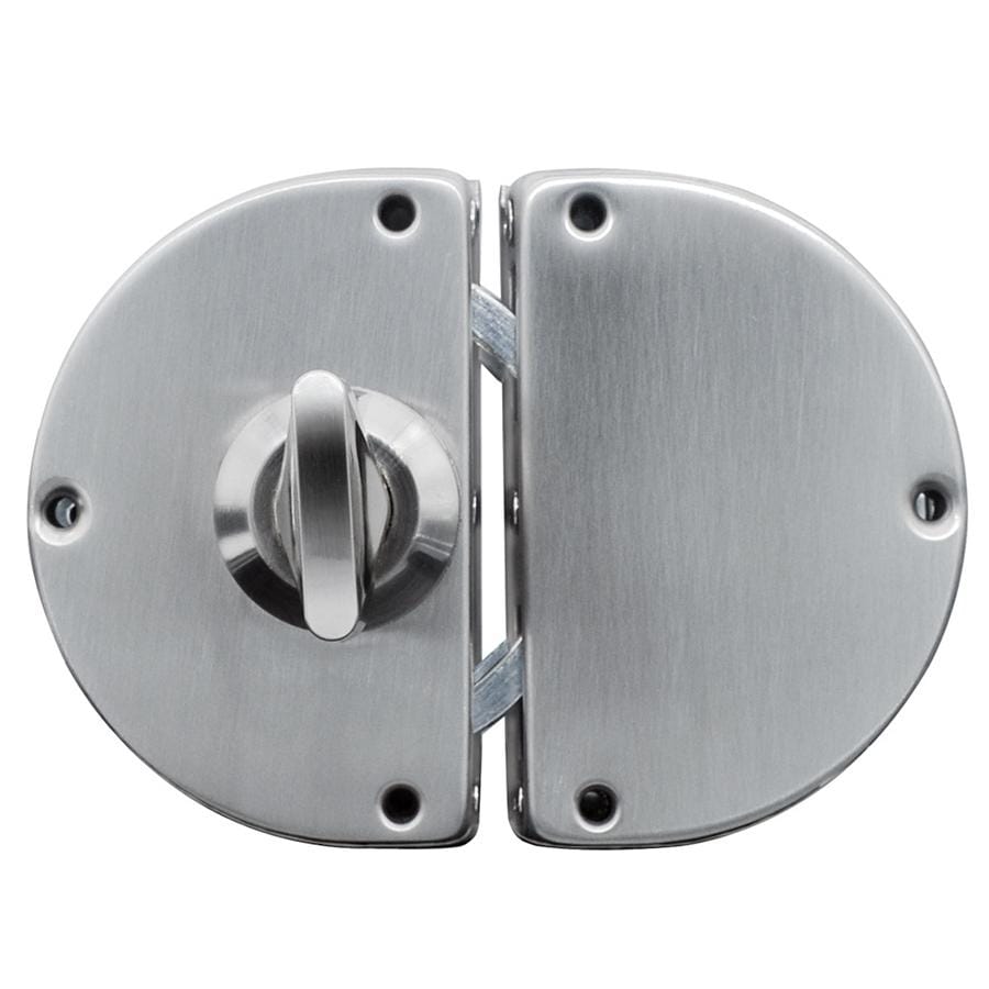 BLM002 20 Groups Fingerprint Glass Door Lock U-shaped Double-open Punch-free Intelligent Lock