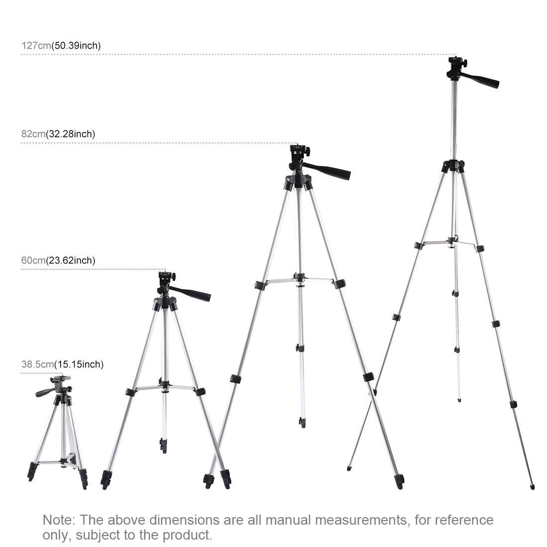 PULUZ Tripod Mount +  Live Broadcast Dual Phone Bracket + 6.2 inch 16cm LED Ring Vlogging Video Light Kits
