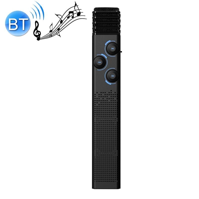 M11 Bluetooth 4.2 Mobile Phone Wireless Bluetooth Karaoke Microphone Speaker (Black)