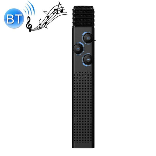 M11 Bluetooth 4.2 Mobile Phone Wireless Bluetooth Karaoke Microphone Speaker (Black)
