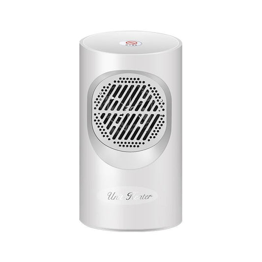 Mini Heater Desktop Home Heater, Color:Sky Eye White, US Plug