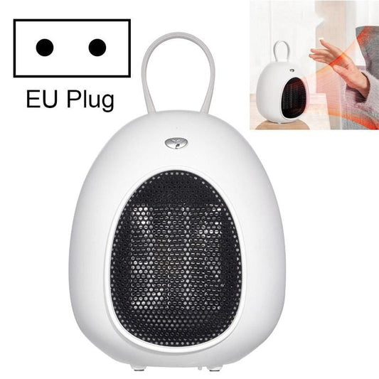 Winter  Home Desktop Mini Heater, Size:EU Plug (White)