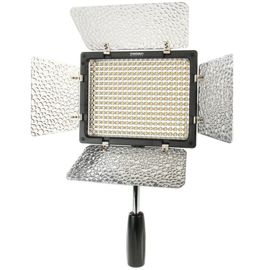 YONGNUO 300 LEDs Pro LED Studio Video Light for Canon / Nikon / Sony Camcorder DSLR (Black)