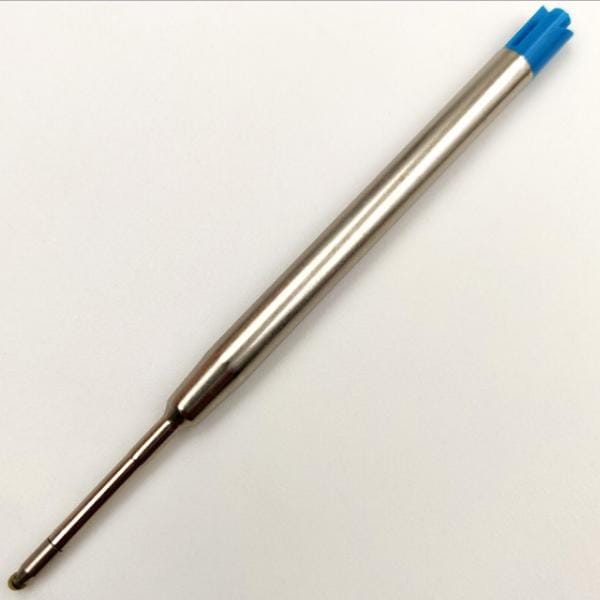 10 PCS Defensive Pen Refills Roller Ball Pen Refill Black Ink Fit for Defense Pen (Blue)