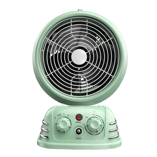 Office And Home Desktop Heaters Small Heaters Fast Electric Heaters Warm And Cold Dual Purpose, CN Plug (Aurora Green)