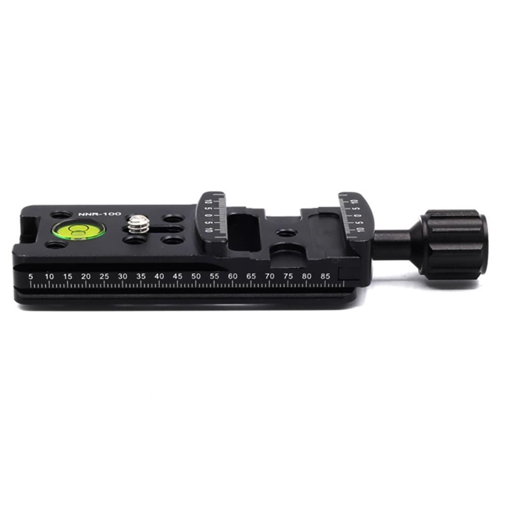 NNR-100 Multi-Purpose 100mm Nodal Rail Slide Plate QR Clamp Macro Panoramic Bracket