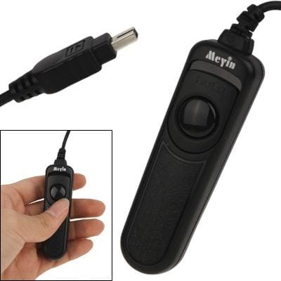 Meyin RS-801/DC1 Remote Switch Shutter Release Cord for Nikon DSLR D80,D70s (Black)