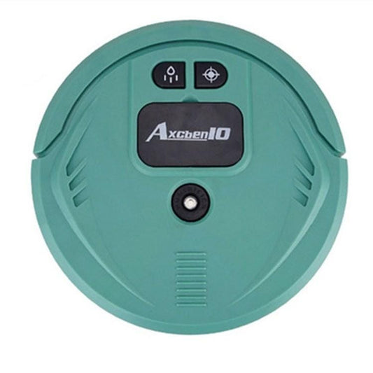 Two-in-one Mobile Vacuum Cleaner + Humidifier USB Electronic Charging Humidification Sweeper, Style:Lithium Battery (Green)
