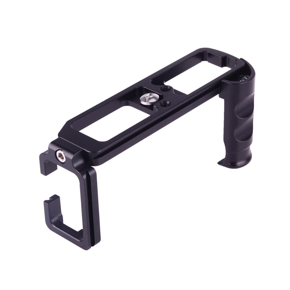 Metal Hand Shank Grip Stand Handle Base Bracket Holder Stabilizer for DSLR Camera Camcorder
