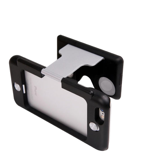 VRCASE Portable VR Glass 3D VR Case Virtual Reality Figment Storm Mirror for iPhone 6 & 6s (Grey)