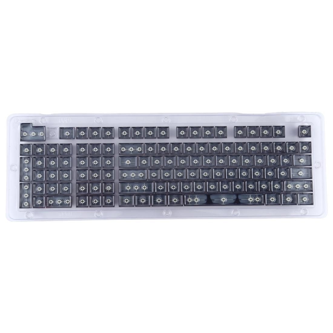 ABS Translucent Keycaps, OEM Highly Mechanical Keyboard, Universal Game Keyboard (Grey)