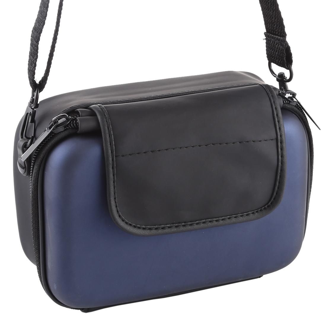 Portable Travel Case Digital Camera Bag with Strap (Black)