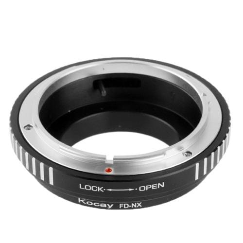 FD Lens to NX Lens Mount Stepping Ring (Black)