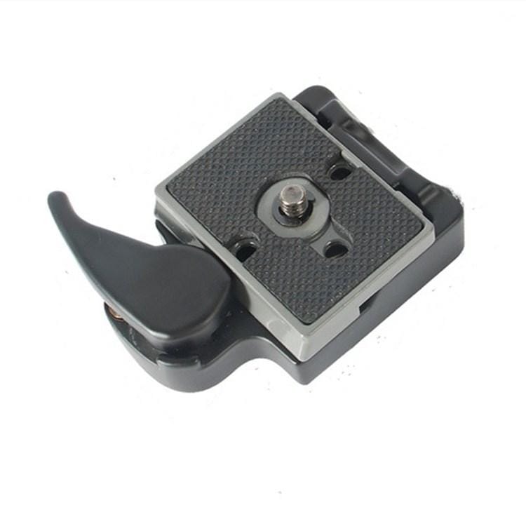 BEXIN Tripod Head Quick Release Plate Holder For Manfrotto 200PL-14 (Grey)