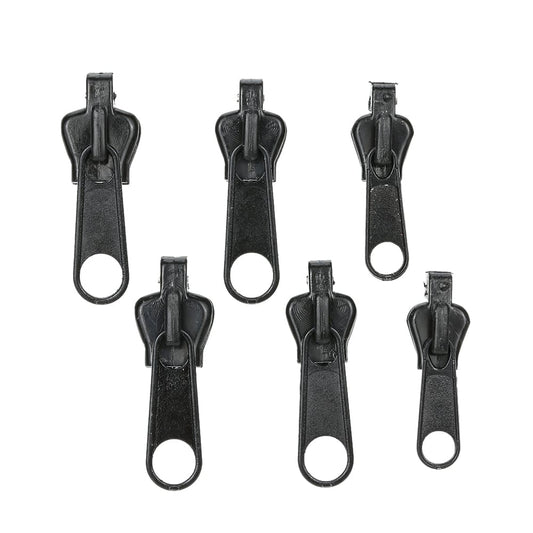 6pcs Zipper Slider Puller Zip Instant Rescue Repair Kit