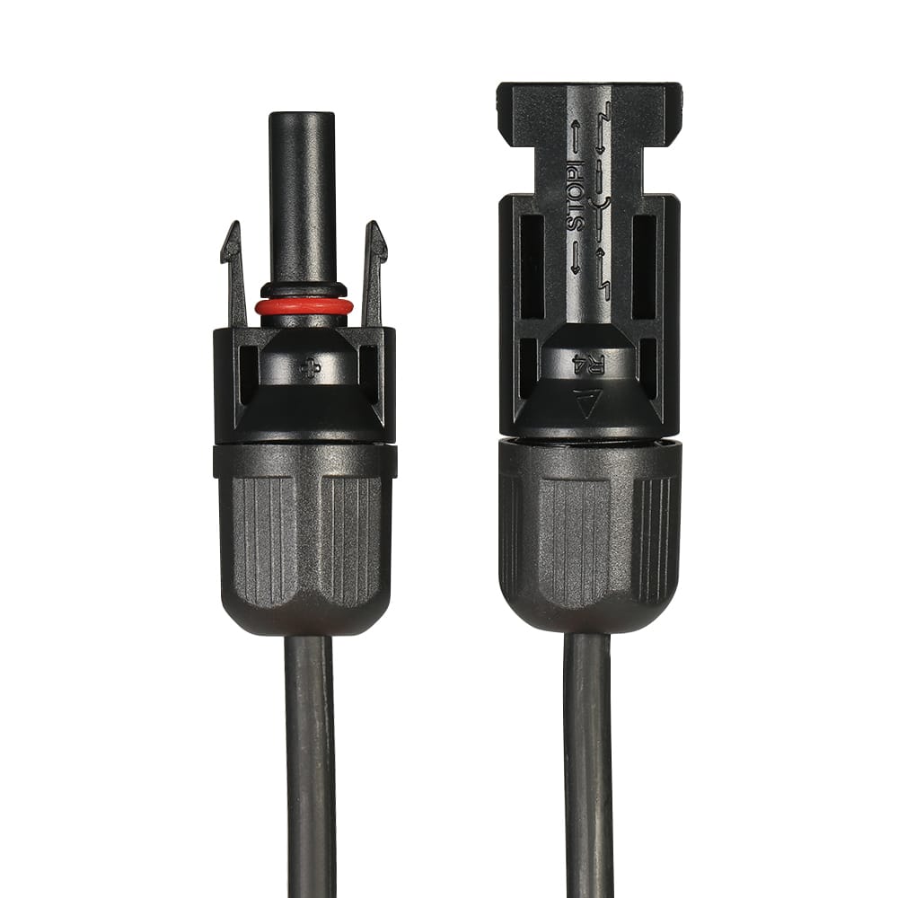 1 Pair 10 Feet Black + 10 Feet Red 10AWG Solar Panel - 10 Feet