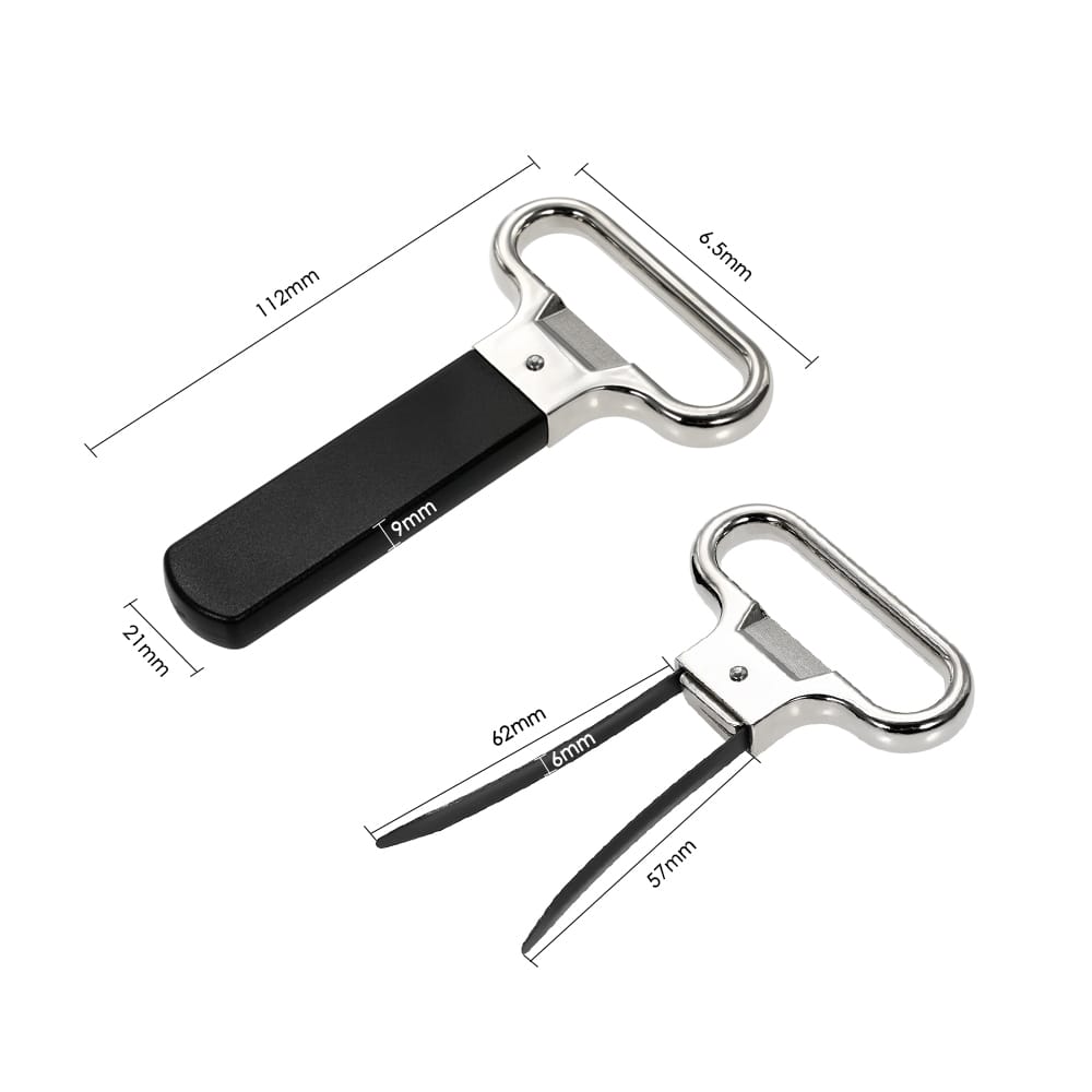 Two-Prong Wine Bottle Opener Corkscrew Remover Wine Bottle