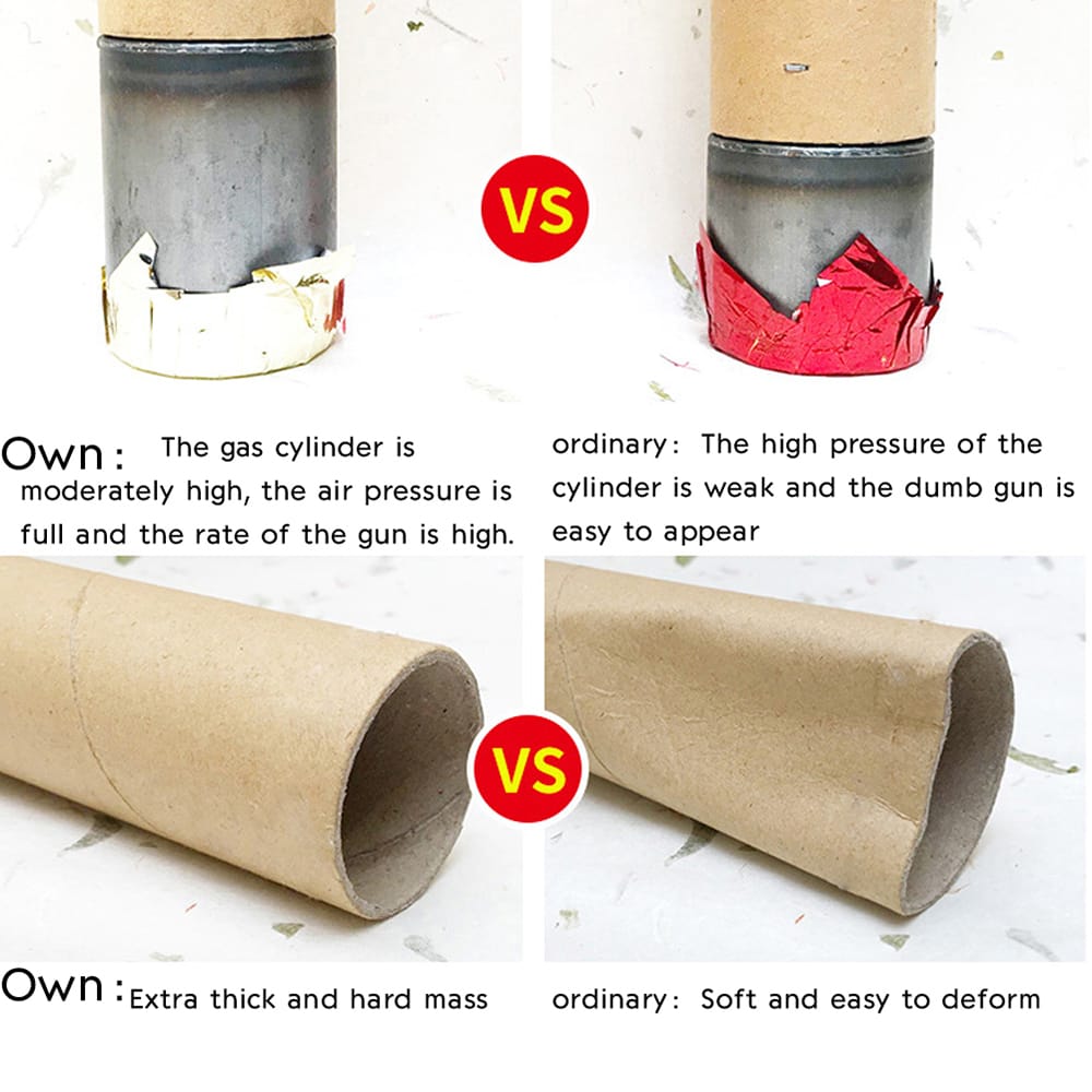 Party Cannons Spray Dollar Salvo Handheld Fireworks Wedding