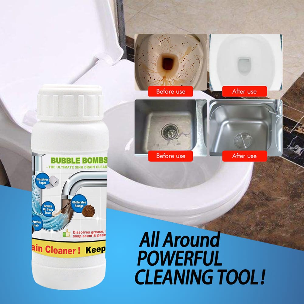 Powerful Pipe Dredging Agent Bathroom Sink Drain Cleaner for