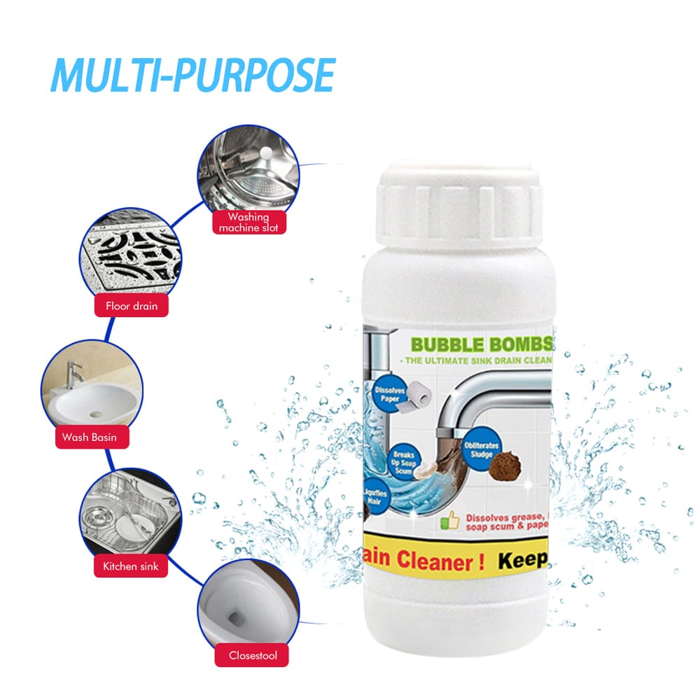 Powerful Pipe Dredging Agent Bathroom Sink Drain Cleaner for