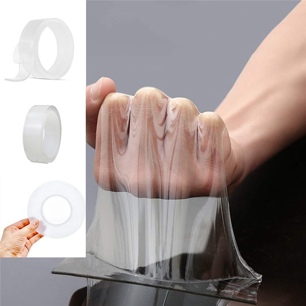 Nano Tape Roll Double Sided Adhesive Tape 3.3 Foot Traceless