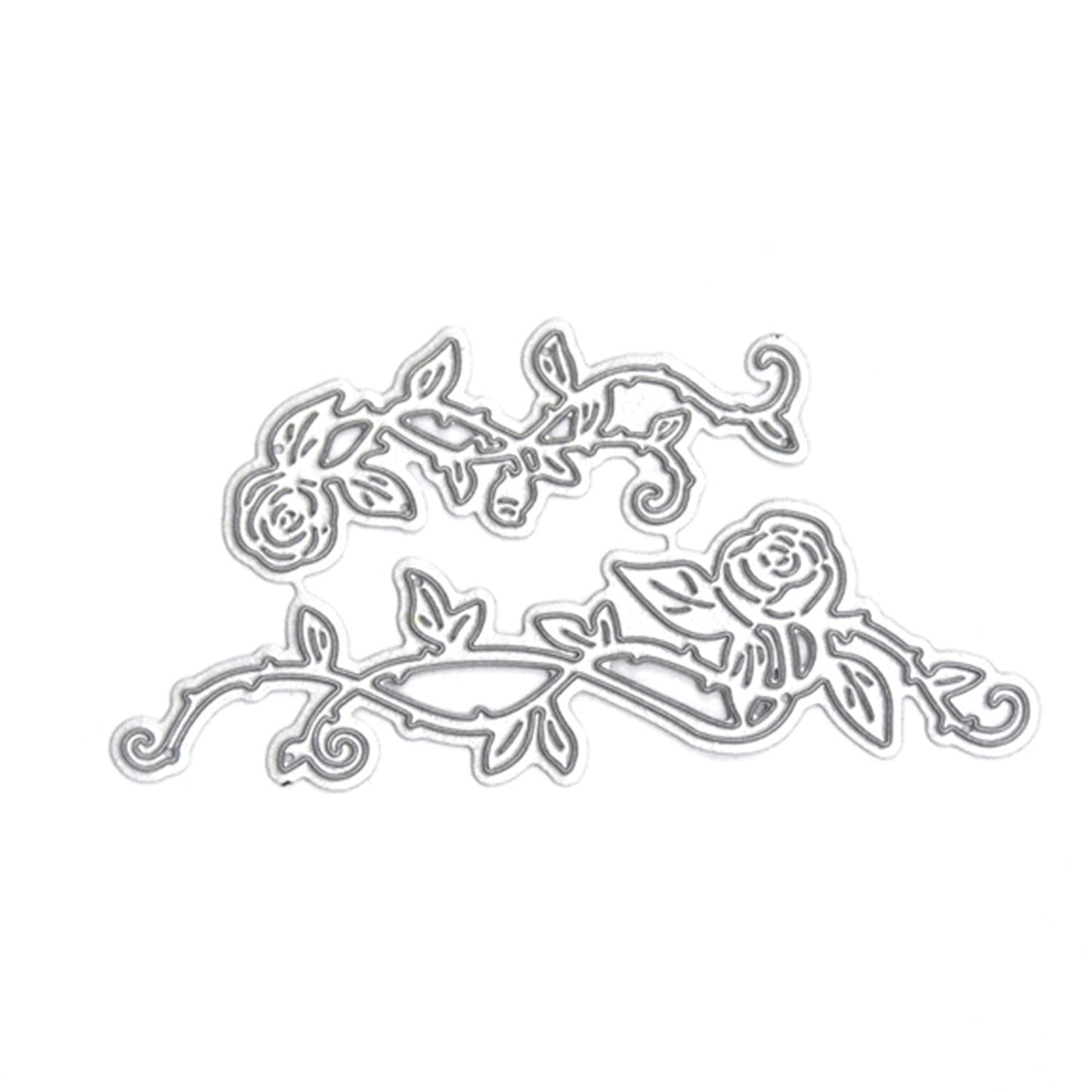 Metal Cutting Dies Merry Christmas Flower Shape Cutting Die - 1