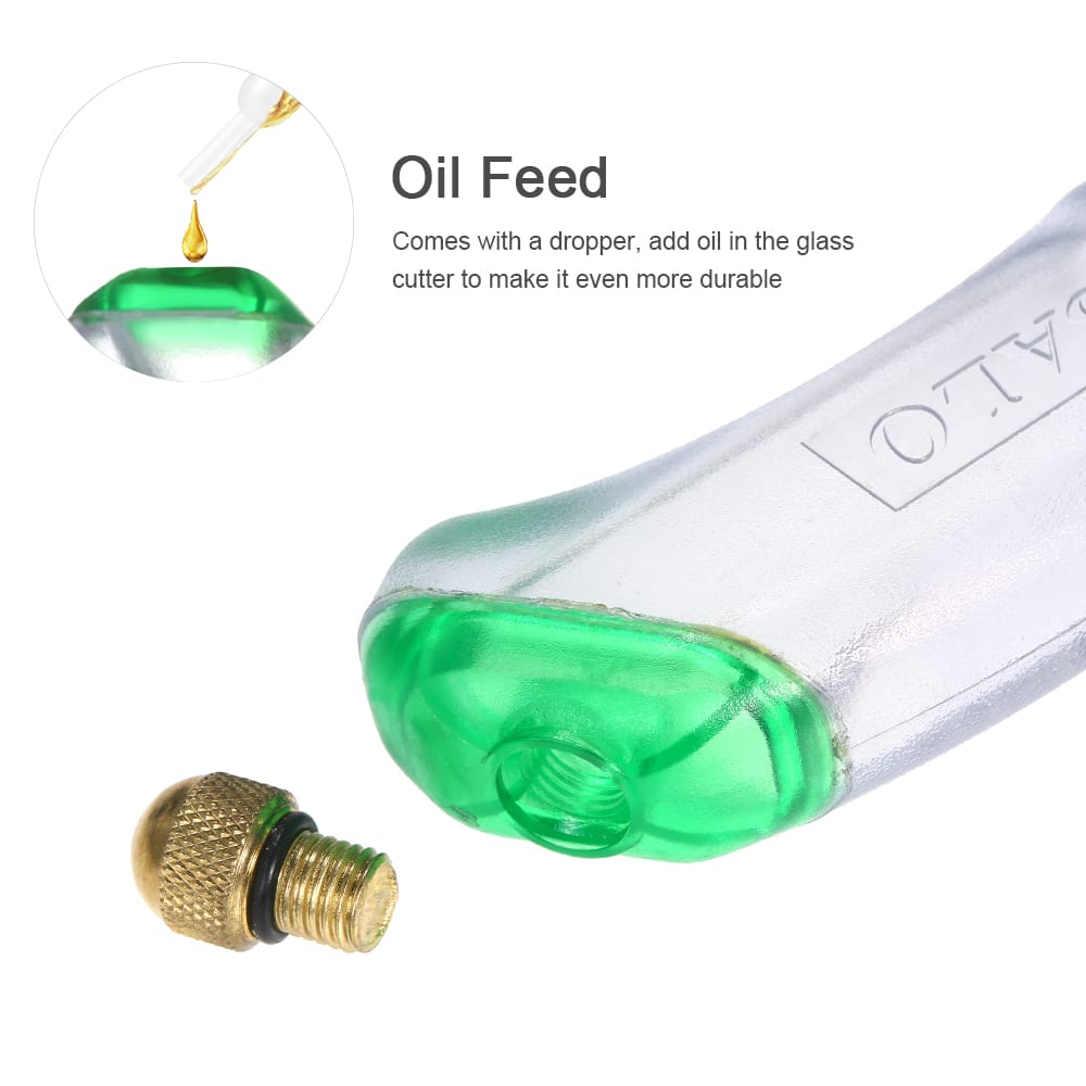 Handheld Glass Cutter Oil Feed Ceramic Tile Opener Cutting