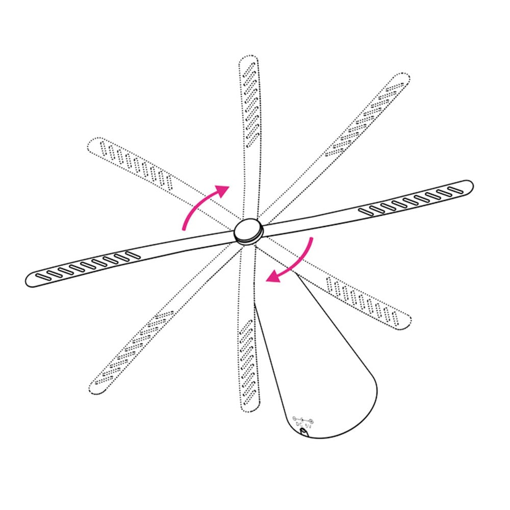 Domestic Use Multi-Function Fan Blade Automatic Fly Trap